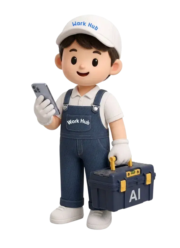 워크허브 AI 캐릭터